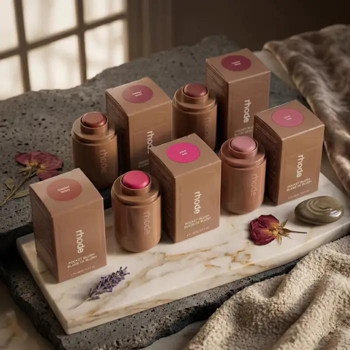 Fard à joues Rhode en poudre hydratante 10 teintes waterproof pour femmes occasions spéciales et quotidien