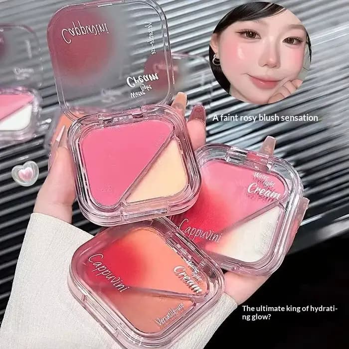 Palette de fard à joues crémeux Cappuvini