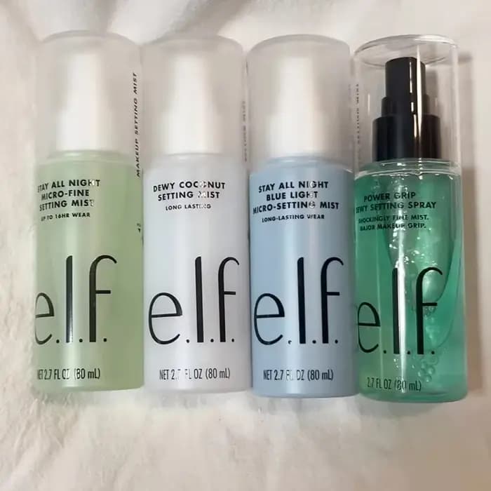 Elf maquillage puissance poignée rosée réglage Spray éclaircissant apprêt correcteur fond de teint liquide hydratation
