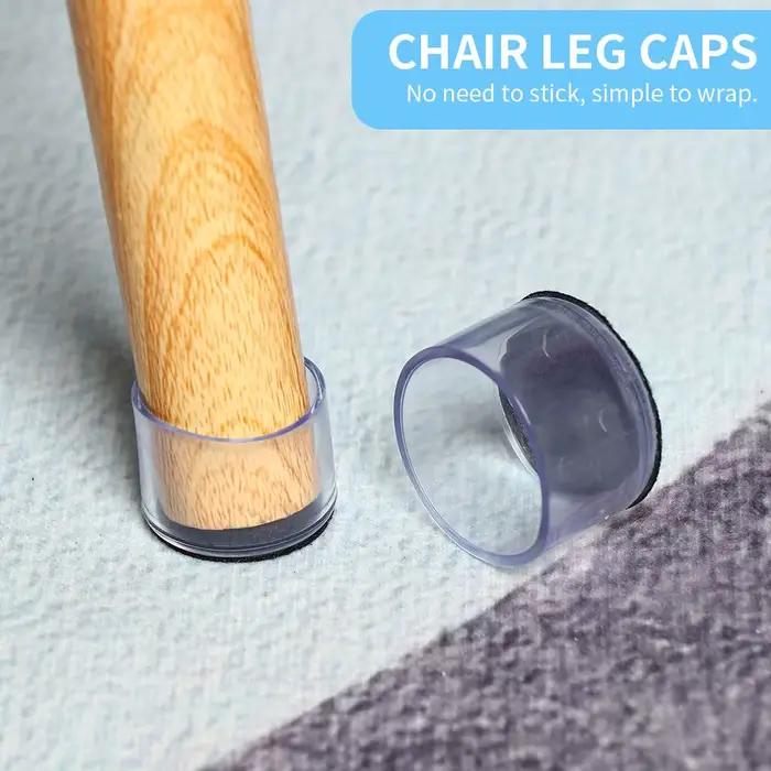 Chaussettes de protection antidérapantes en silicone pour pieds de table et de chaise