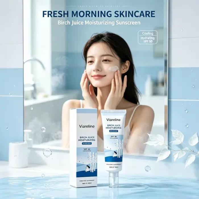 Birch Sap – apprêt hydratant coréen, effet de maquillage naturel, primaire longue durée, rafraîchissant, éclaircissant, tous les Types de peau, crème pour le visage quotidienne
