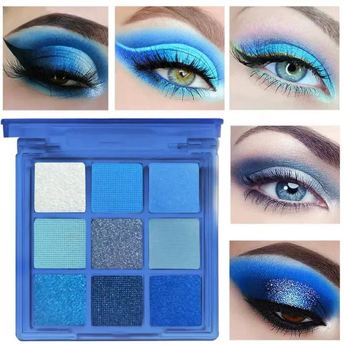 Palette de maquillage pour les yeux 9 couleurs