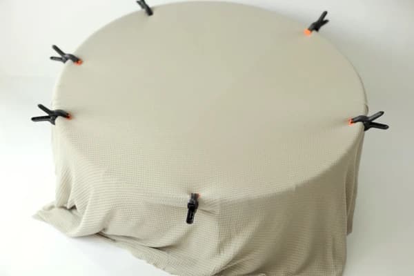 Bébé Photo décors pouf tissu extensible nouveau-né photographie accessoires posant haricots couvertu