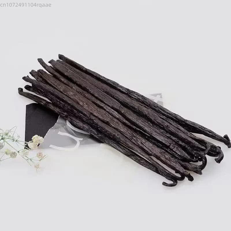 Gousse de vanille naturelle de Madagascar de qualité supérieure, 10/20 pièces, pour pot-pourri et fa