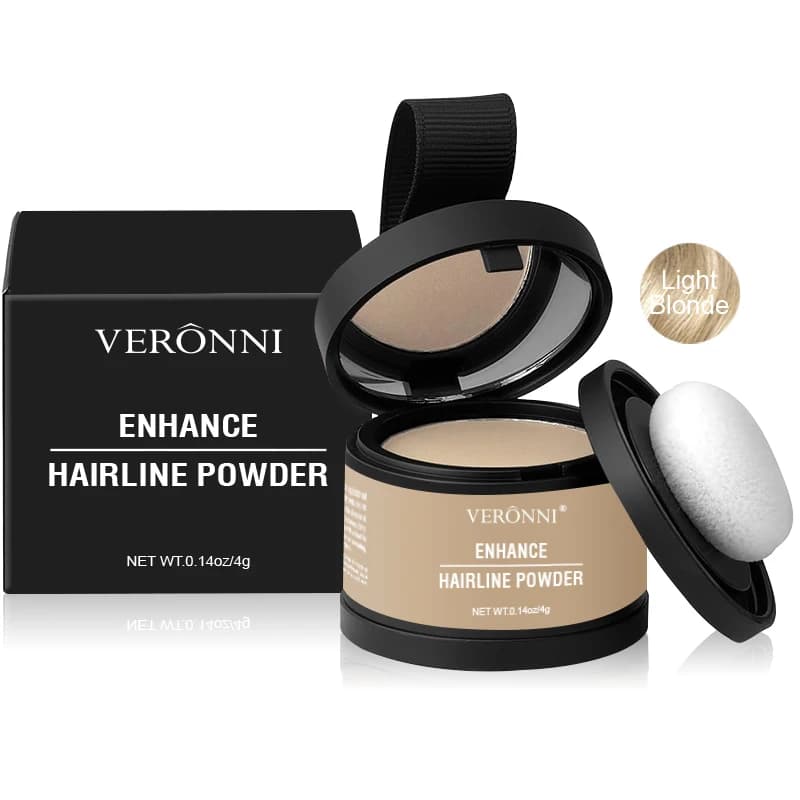 La poudre de ligne de cheveux dissimule instantanément la poudre de cheveux au toucher de racine de 