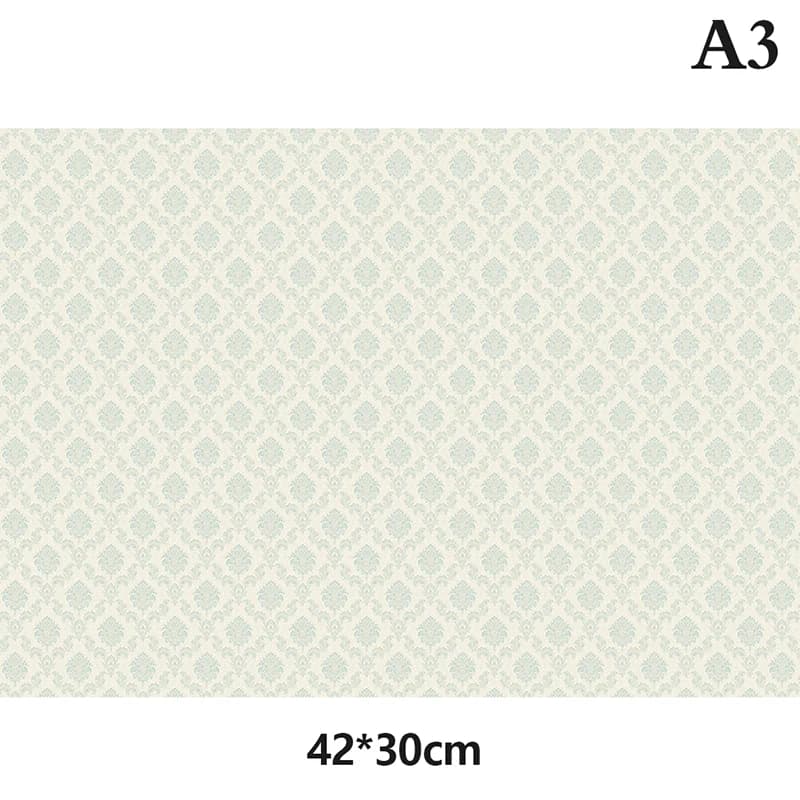 Papier peint de maison de courses, autocollants de papier peint miniatures, décoration de plancher, 