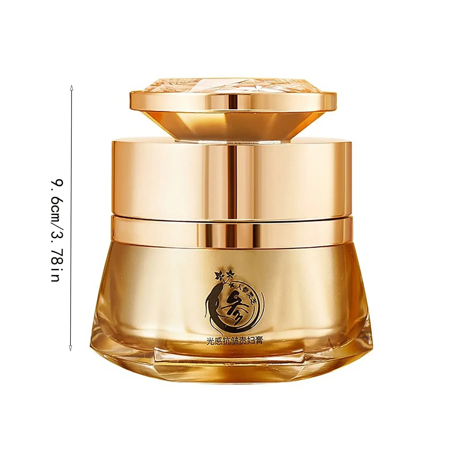 Ginseng Ganoderma Anti-rides, visage au Ginseng pour peau sèche et vieillissante, Anti-rides, raffer
