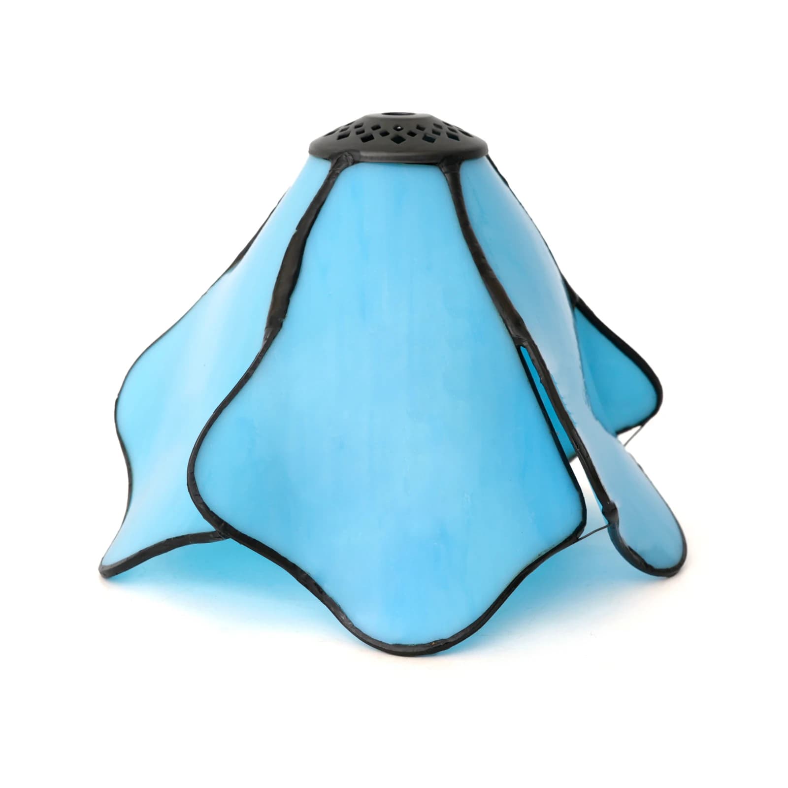 Abat-jour de remplacement en verre teinté style fleur de cerisier rose, 8 pouces, pour lampe de tabl