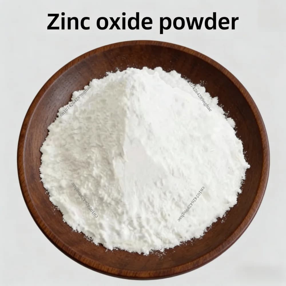 Oxyde de zinc en poudre 10-20 nm, emballage personnalisé en sachet d'aluminium scellé, livraison rap