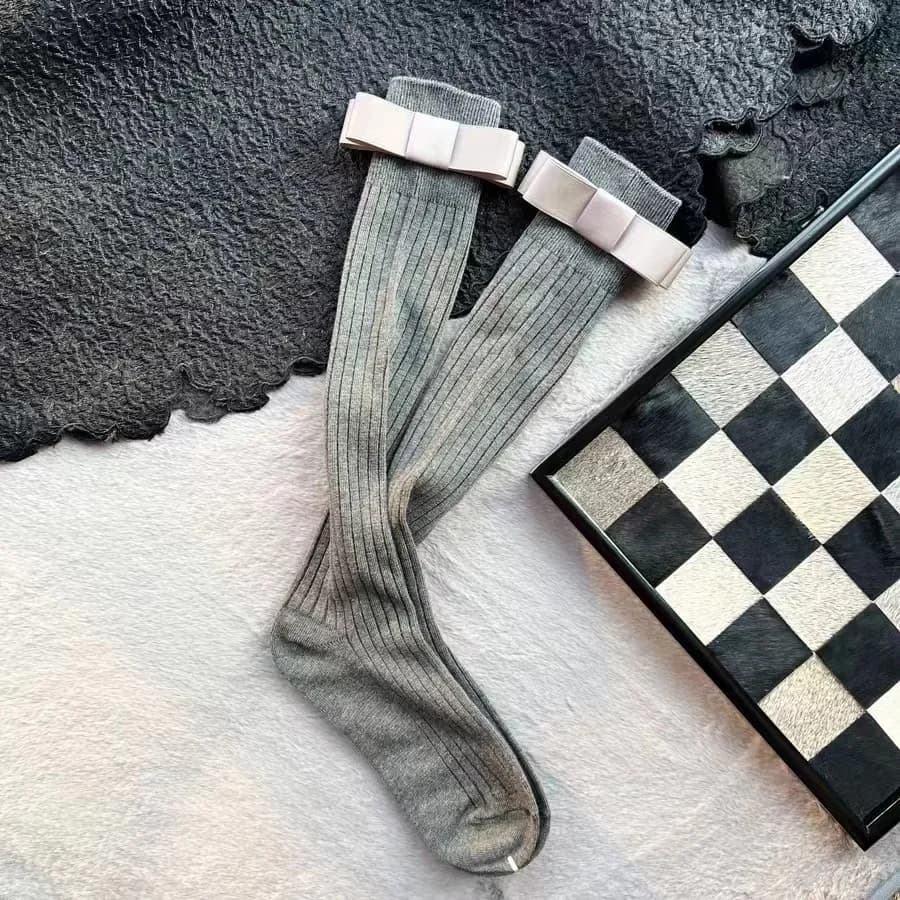 Bas pour femmes printemps été tendances décontracté Style Preppy chaussettes hautes femme HQ coton c