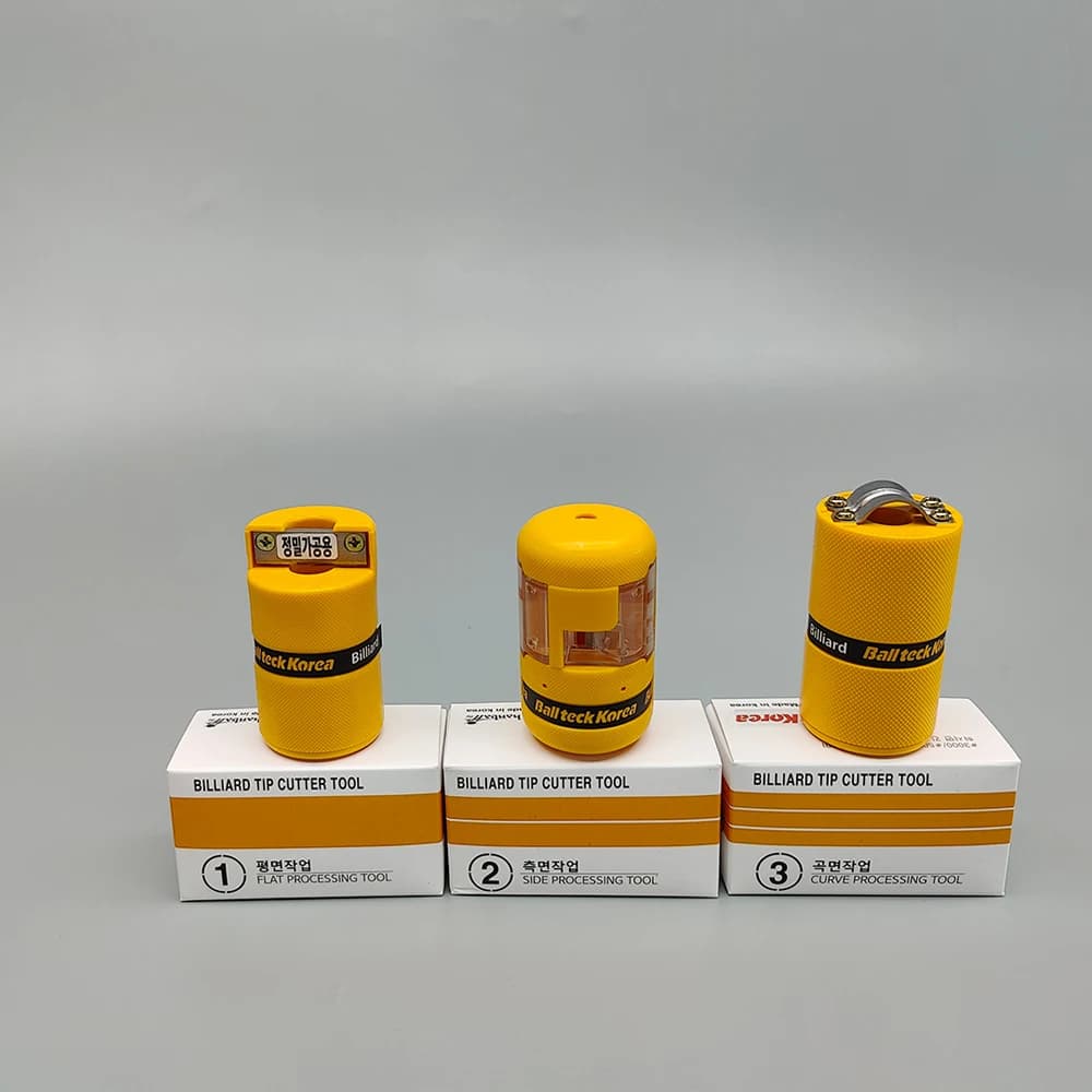 Ballpatch k Queue Tip Plate, Tondeuse, Pointe latérale, Coupe ronde, Carambole, Courbe plate, Outil 