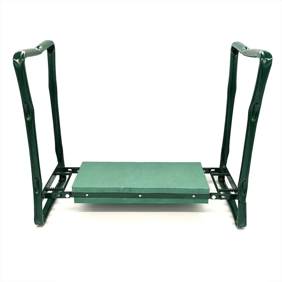 Chaise pliante de jardin, tabouret d'assistance portable, siège en OligFoam, coussin à genoux avec p