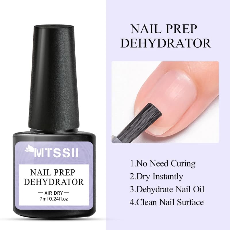 Mtssii 7ml déshydrateur de préparation d'apprêt des ongles Gel vernis à ongles pas besoin de UV lamp