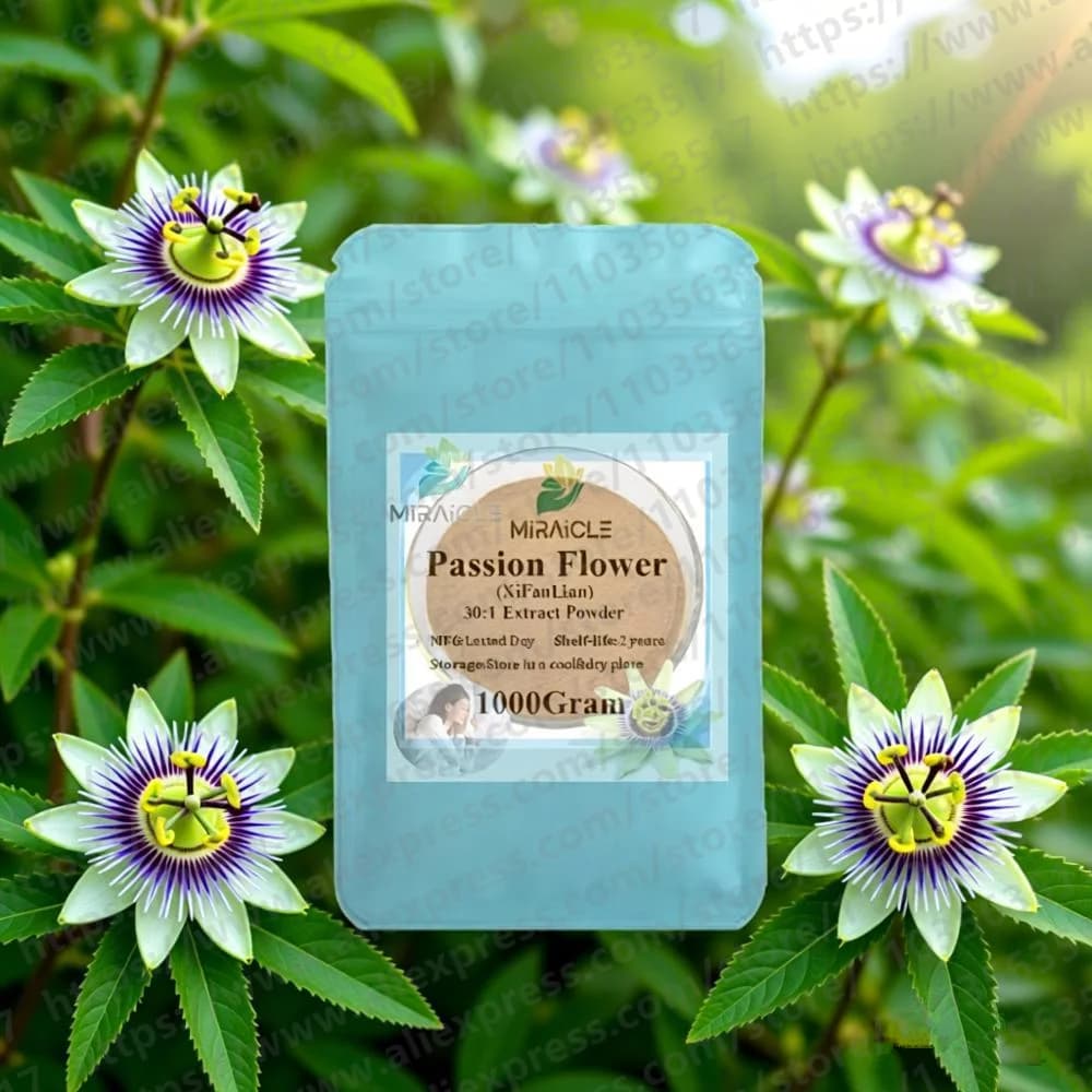 Matières premières personnalisées mondiales, vente en gros, pour poudre d'extrait de passionfleur 30