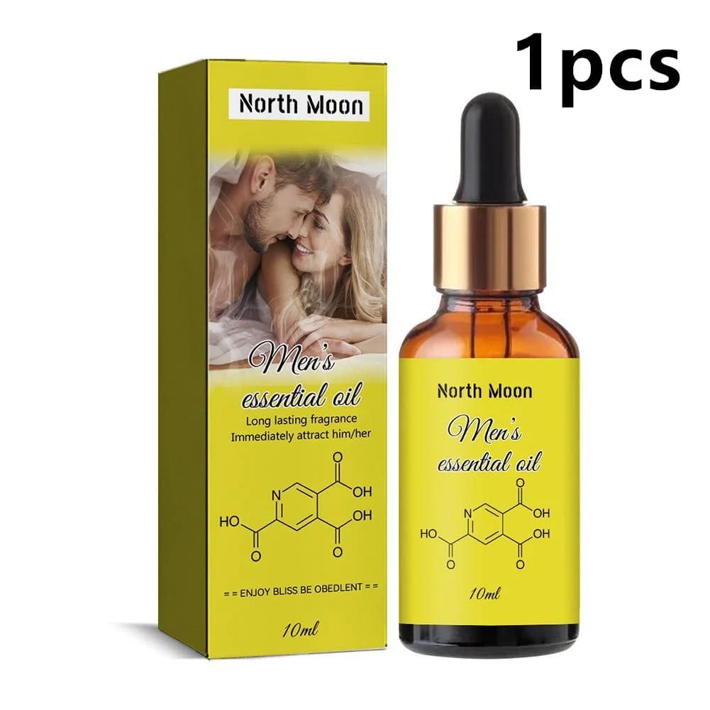 Parfum à l'huile essentielle de phéromone pour hommes - Parfum intense, conçu pour attirer les femme