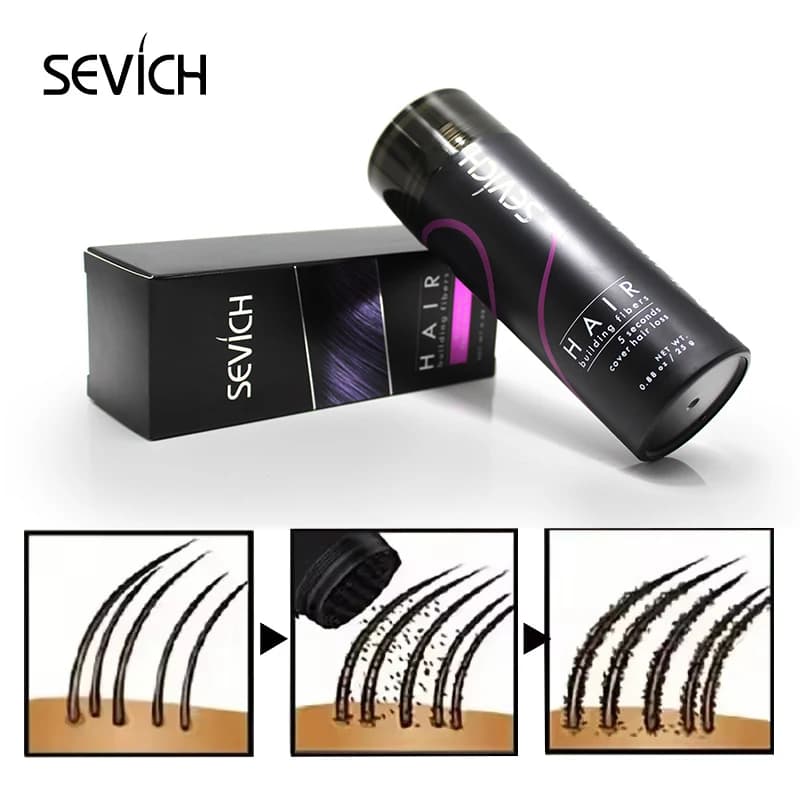 Poudre épaississante pour cheveux, 10 couleurs, kératine, Fiber de renforcement des cheveux, Spray p