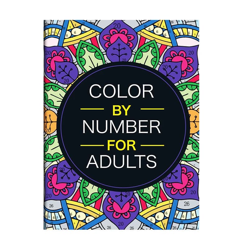 Livre de coloriage numérique, coloriage par numéros, un livre de coloriage avec des combinaisons div