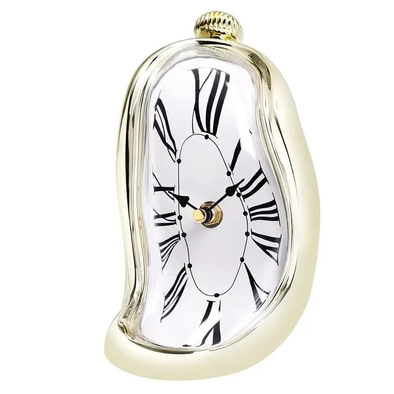 Horloge murale inspirée de l'art X51A, décoration d'horloge fondue, cadeau créatif utilisé pour la d