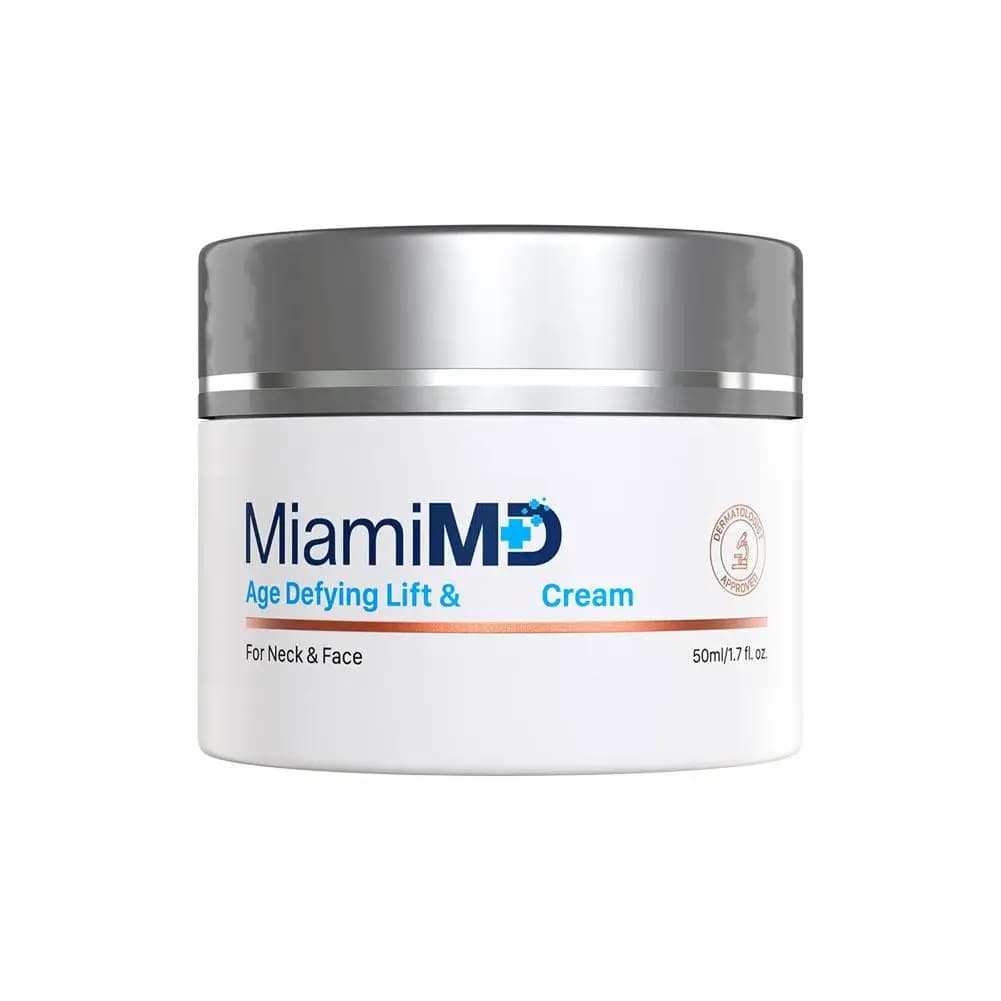 1/2/3/5PCS Miami M+ Crème pour le cou anti-âge Lift & Firm 50 ml – Anti-rides et raffermissante pour