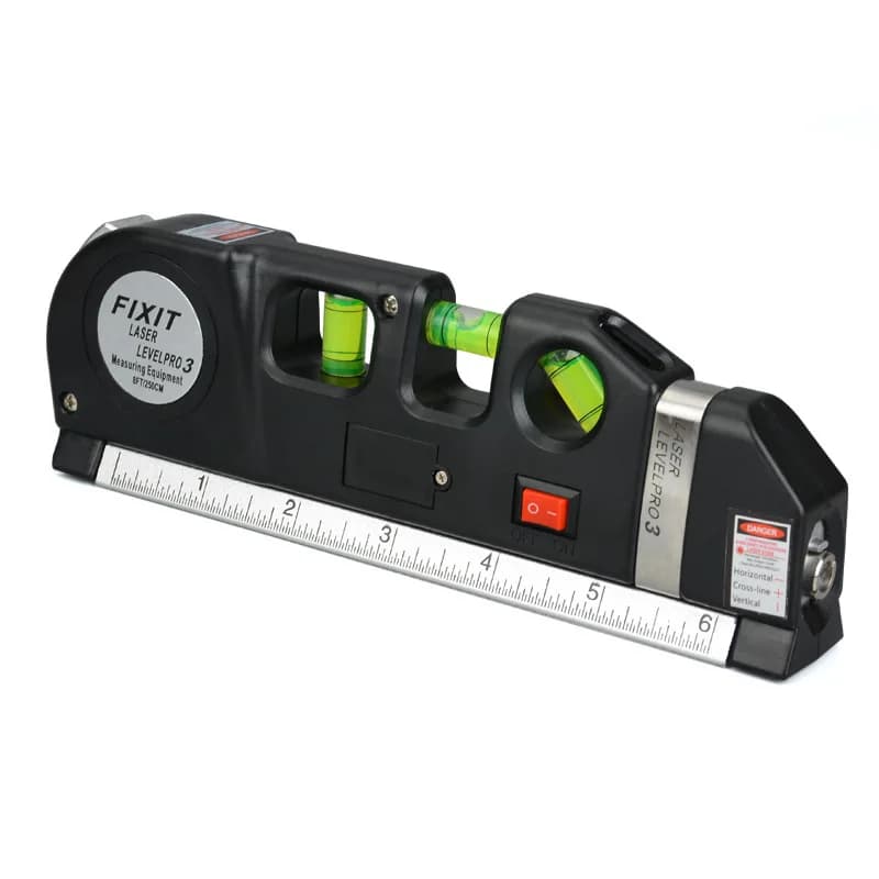 Machine de niveau Laser polyvalente 8 pieds/25m, outils de nivellement, niveau Laser professionnel h