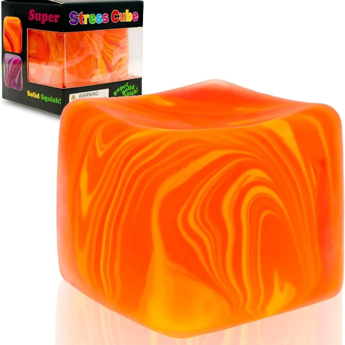 NeeDoh Dreamy Water Drop Flow Block Nice Cube Squishy Fidget Toy Slow Rising Stress Relief Sensory F