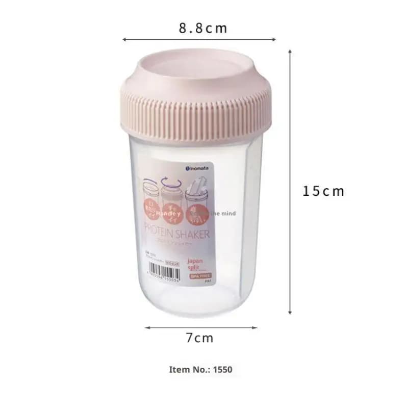 1Pc 400 ML Shaker de sport pour hommes et femmes, tasse à mélanger pour protéines en poudre, milksha