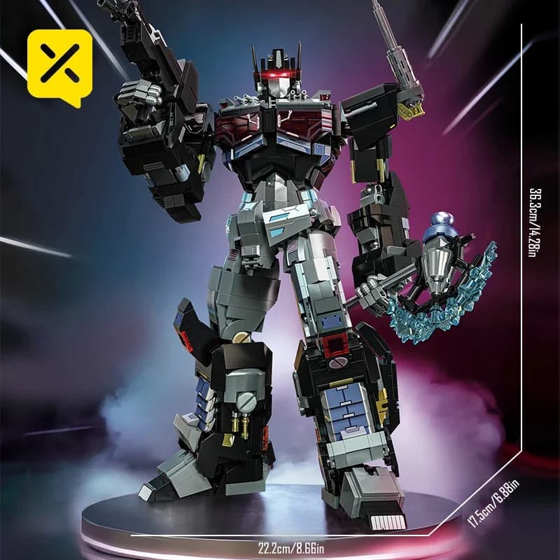 Optimus Prime Knight Robot blocs de construction ensemble ABS plastique STEM jouet cadeau de qualité