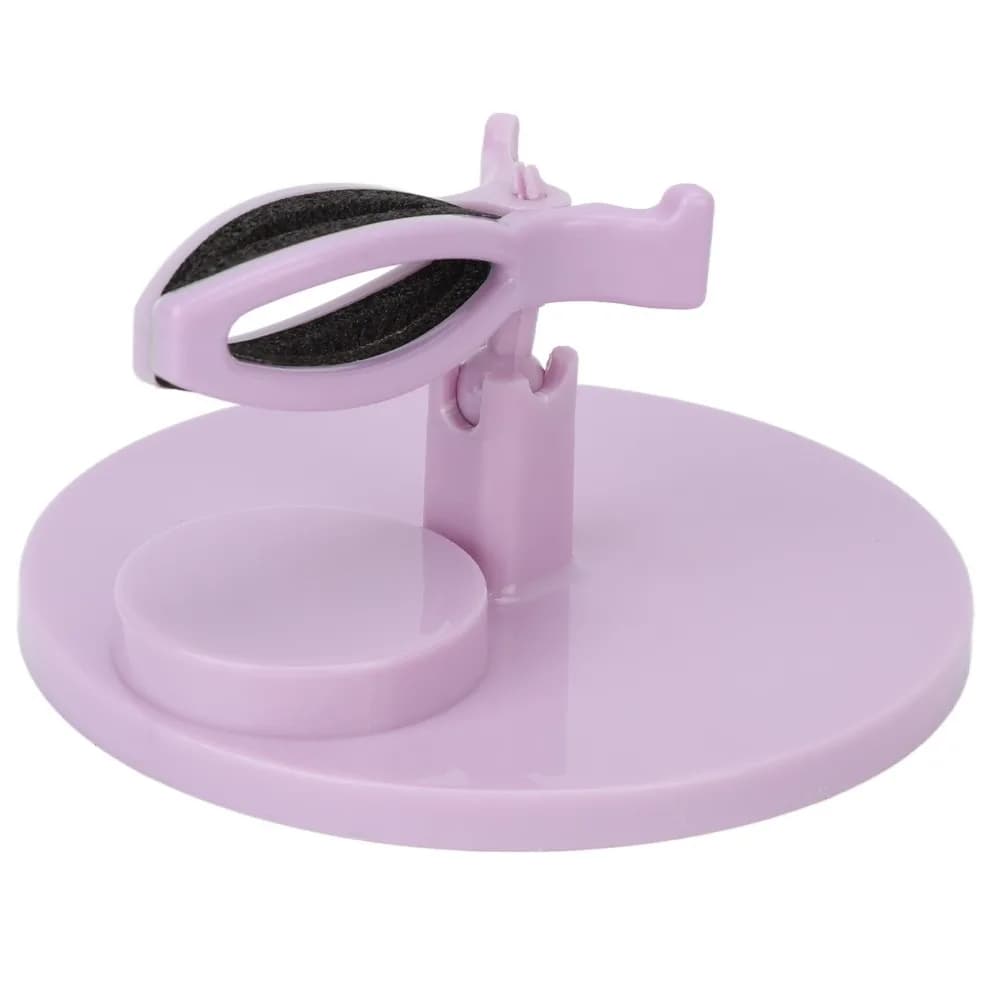 Support de Bouteille de Vernis à Ongles Inclinable à Angle Réglable, Base Stable Anti-Chute, Fixatio