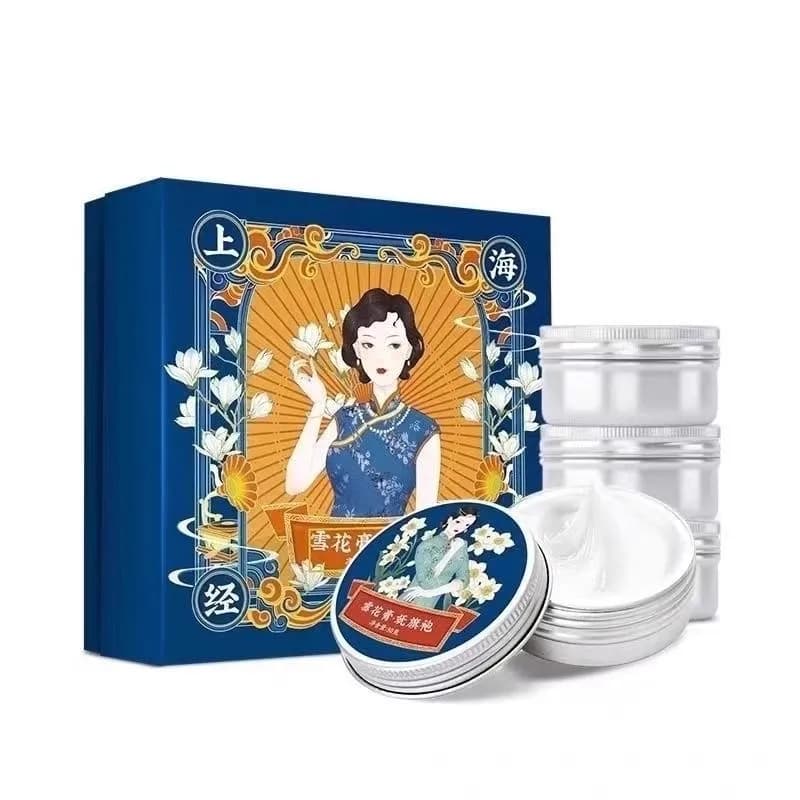 Zhen Ge Ge Zhuo Wenhou-Ensemble de crème hydratante pour le visage, crème de neige co-marquée, type