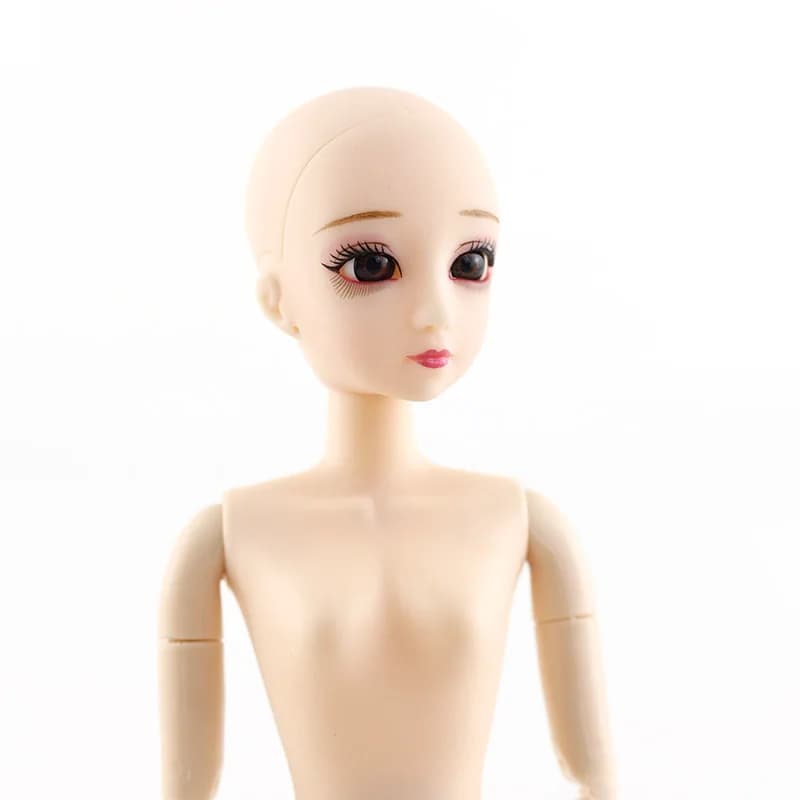 30cm mode poupée 1/6 BJD poupées corps maquillage 3D yeux longue perruque belle princesse bébé fille