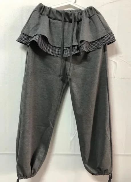 Pantalon de survêtement japonais pour femme, bas à la mode, pantalon droit décontracté, jogging patc