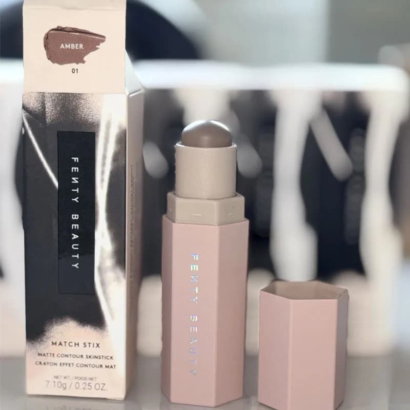 Stick de contour multi-couleurs Fashion Fenty Beauty, correcteur, fini mat, effet 3D diamant, non-ca