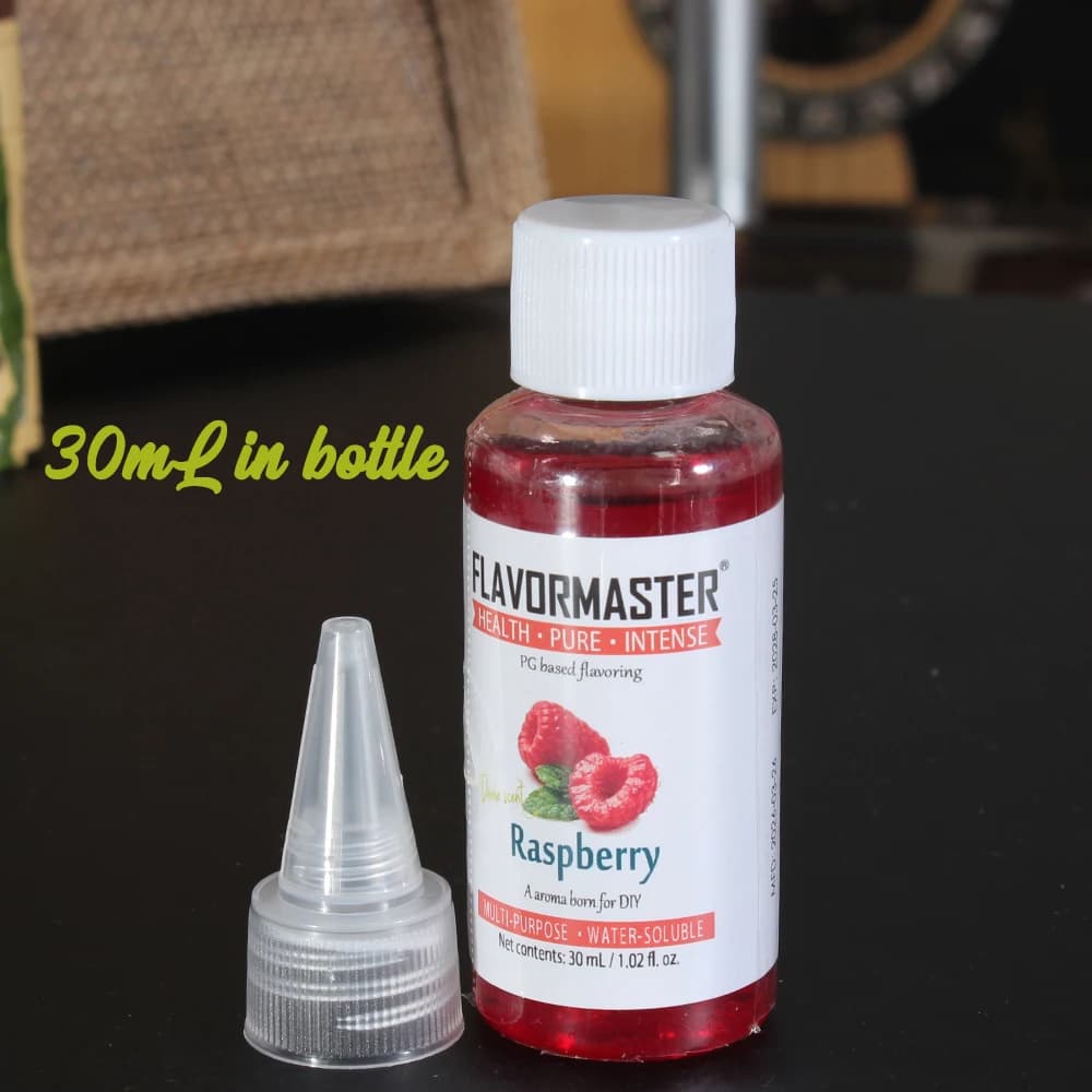 Vente chaude en France Concentré aromatisant à la framboise soluble dans l'eau, liquide certifié TPD