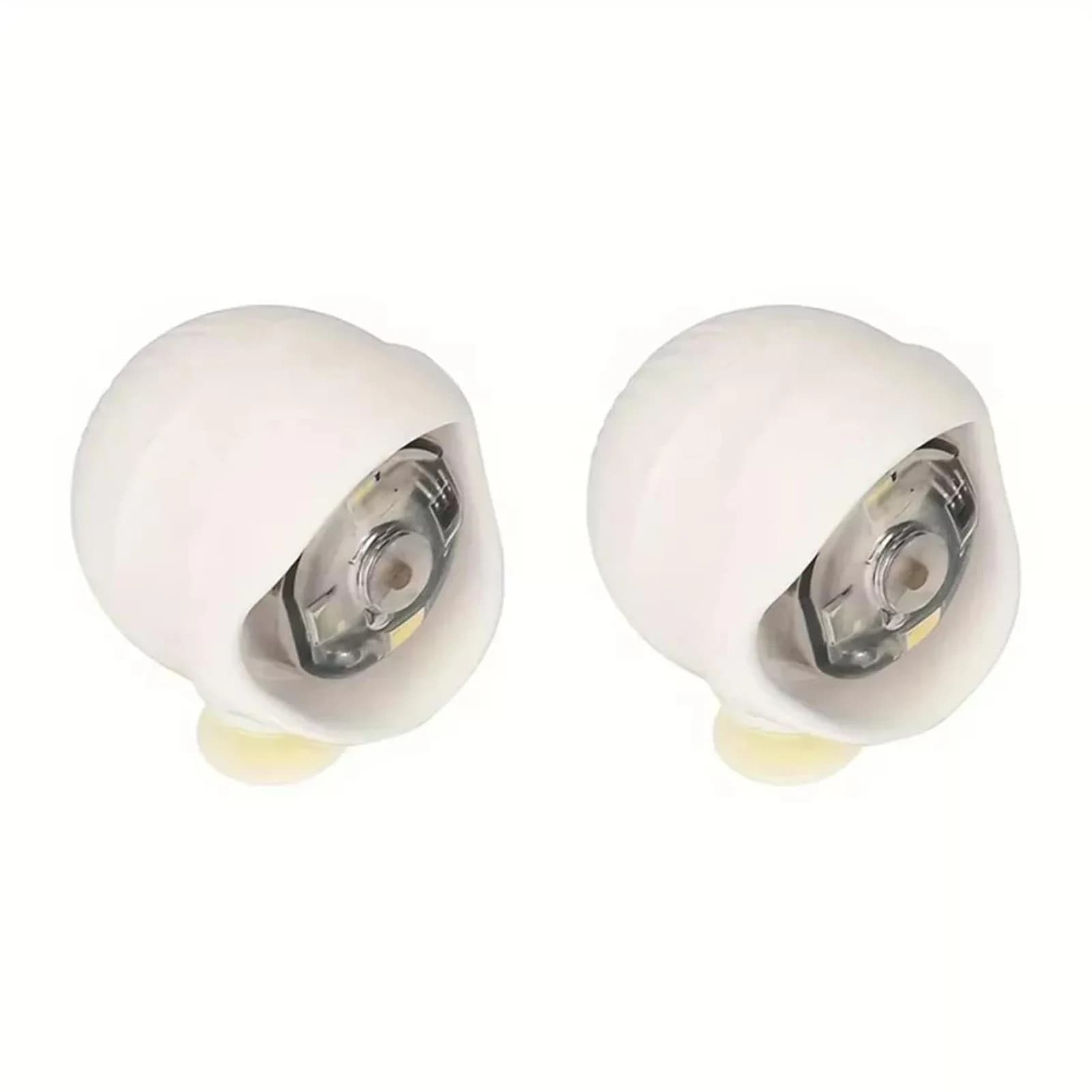 2 pièces lumières de chaussure, accessoires de breloques de chaussures imperméables pour chaussures