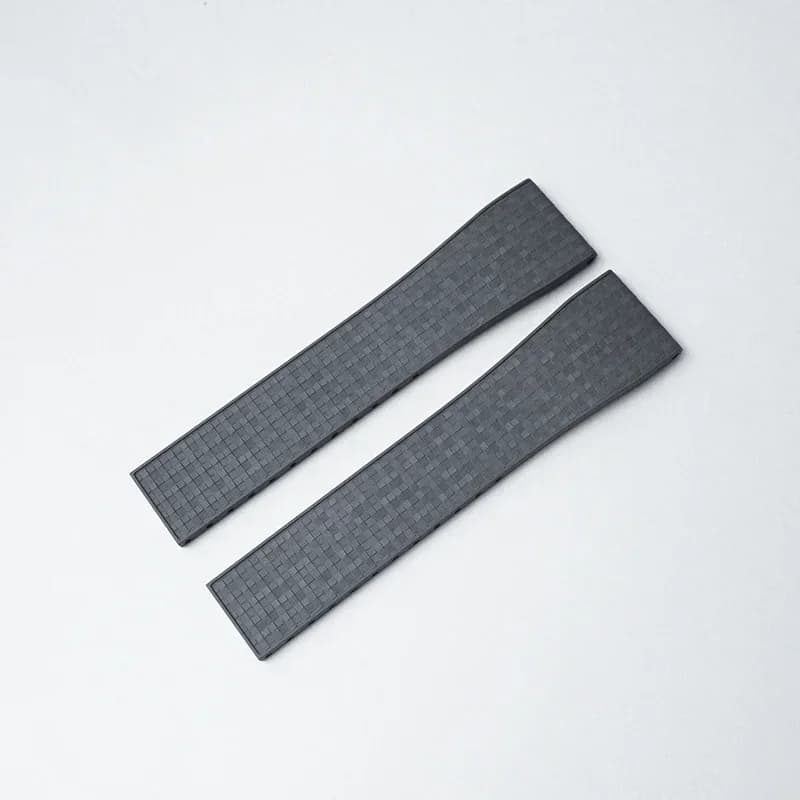 Bracelet de montre en caoutchouc CTS FKM, 18mm 19mm 20mm 21m 22mm 23mm 24mm, pour Rolex Datejust/Sub