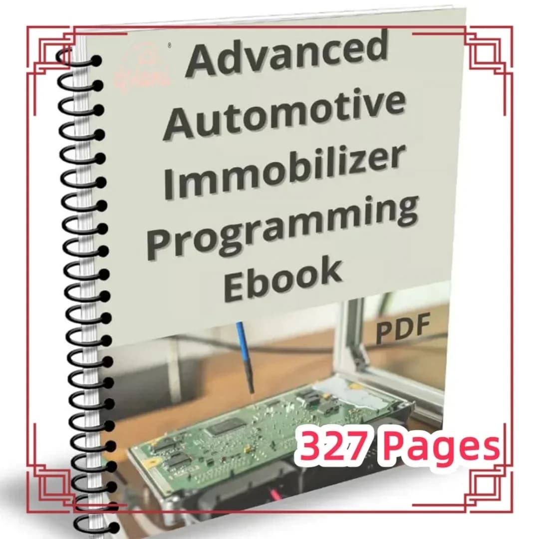 IMMO BOOK avancé programmation d'immobilisateur automobile Ebook 327 Pages PDF vérifier/diagnostic/r