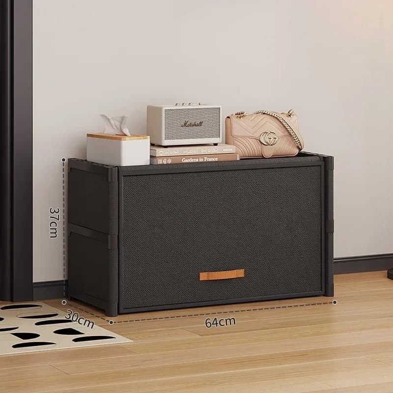 Organisateur de rangement pour chaussures multicouche anti-poussière, meuble à chaussures domestique
