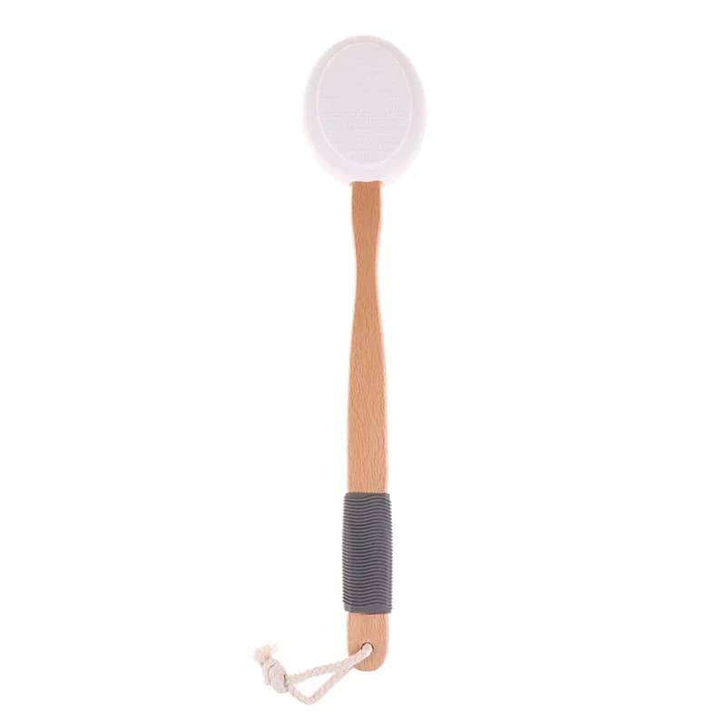 1 applicateur de lotion avec manche en bois, brosse applicatrice de crème pour une application facil