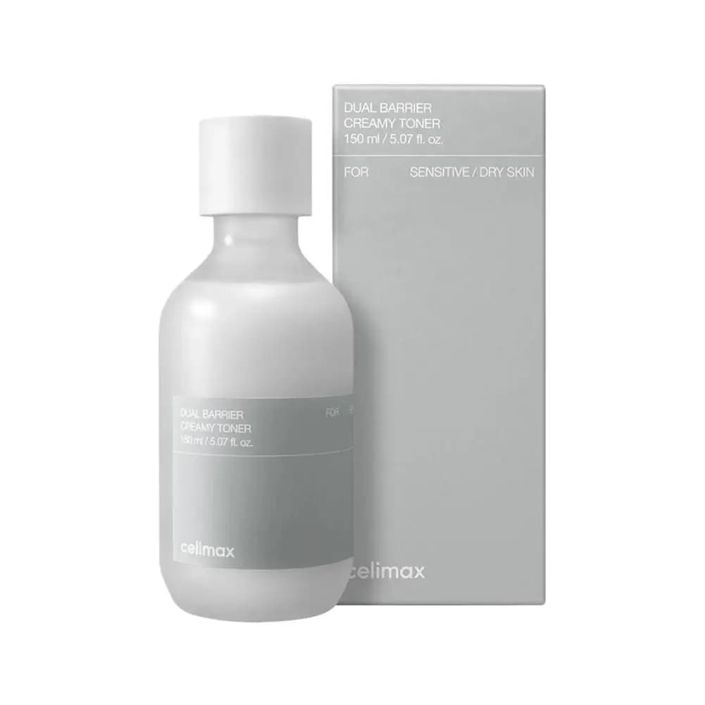 Celimax Toner apaisant barrière 150 ml double action calme les rougeurs lisse la peau sans alcool po