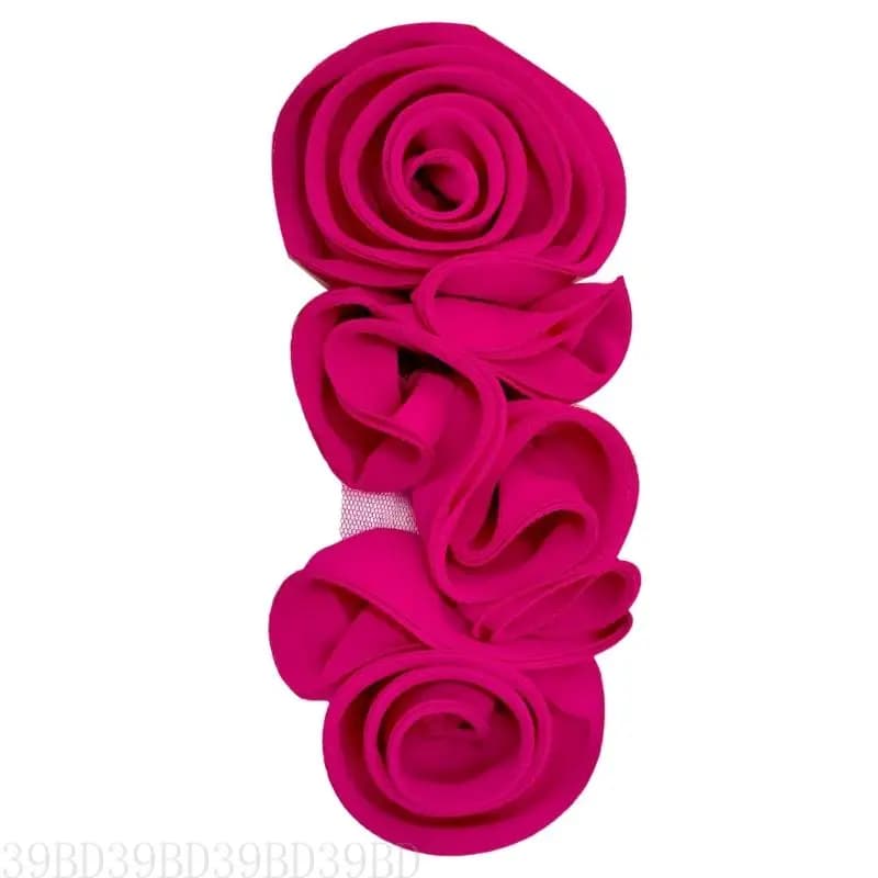 39bd Rose Flower Crafing Project Accessoire Couture sur l'applique pour robe formelle