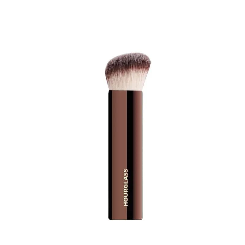 Pinceau de maquillage sablier-N ° 20, finition sans couture, brosse de fond de teint, cheveux en fib