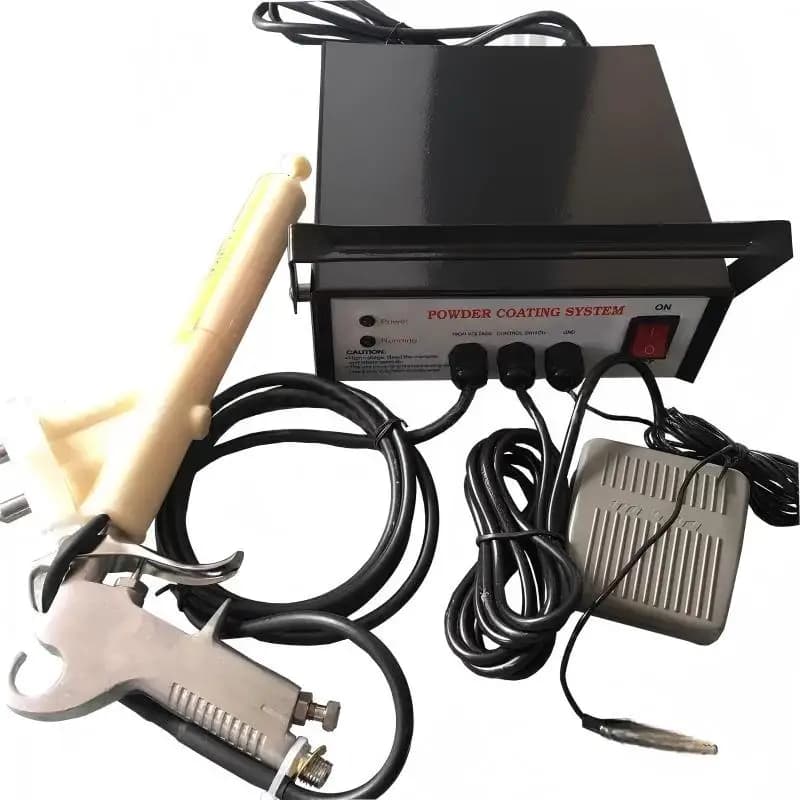 Pistolet de peinture électrostatique portable et réglable pour système de revêtement en poudre, mach