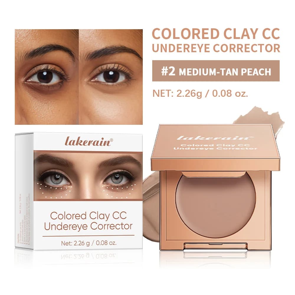 CC – correcteur de couleur sous les yeux, couverture complète, mat, imperméable, nourrissant, couver