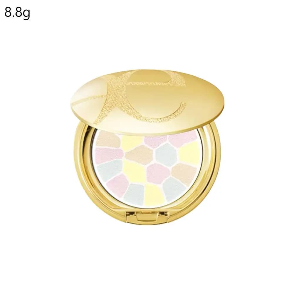 Poudre compacte multi-couleurs élégante japonaise 8,8g/27g pour le visage, contrôle du sébum, éclair