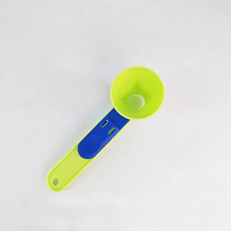 Cuillère à poudre de protéines en matériau PP Durable sans gâchis-entonnoir coulissant pour le lait 