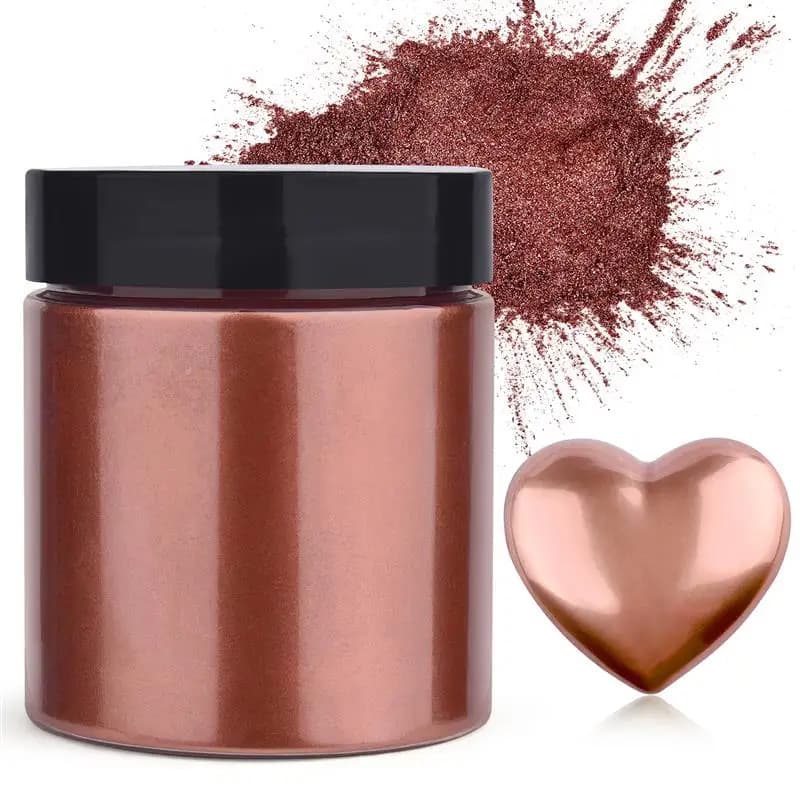 50g Shimmer métallique or argent couleur Pigment nacré Colorant perle Pigment colorant UV résine épo