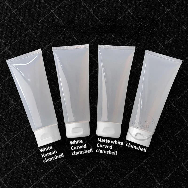 Tuyau de crème pour le visage et les mains, AfricLiquid Cosmetic Soft Tube, Tube conviviale ré, Tube