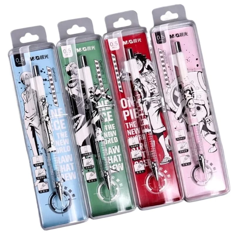 Crayon mécanique One Piece Nouvelle Série Voyage, motif dessin animé mignon, 0,5 mm, pour étudiants,