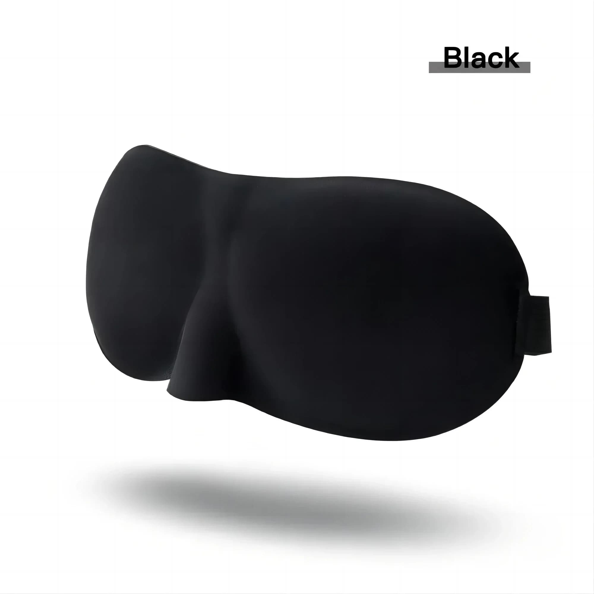 Masque de sommeil occultant pour les yeux, confortable, avec lumière concave, pour femmes et hommes,