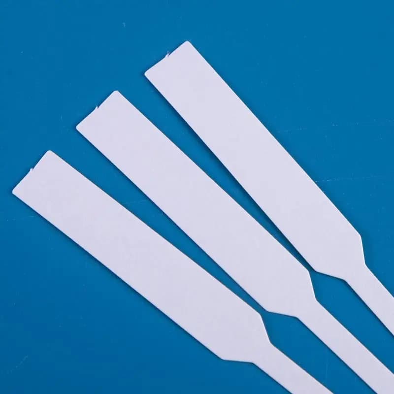 100 feuilles de bandes de test de parfum absorbantes de qualité supérieure avec papier épais et dura